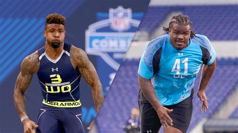 odell beckham combine|One NFL combine star from all 32 teams .